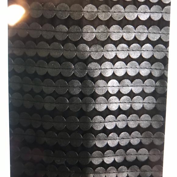 BB Dakota faux leather circle pailette dress - Picture 3 of 4